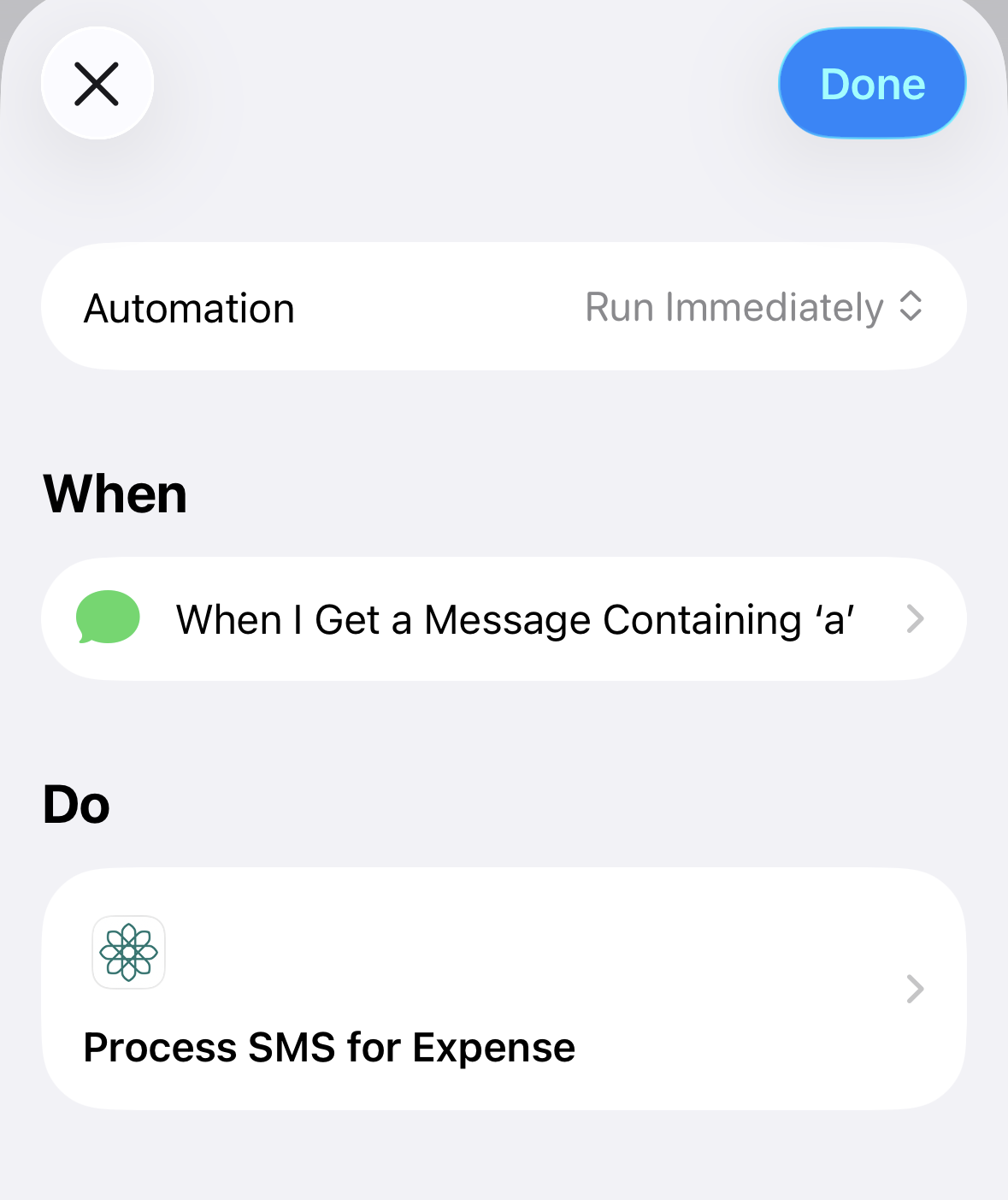Auto-tracking expense on Android and iOS