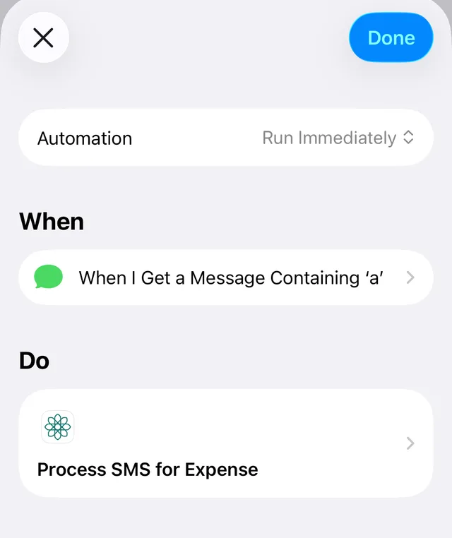 Auto-tracking expense on Android and iOS