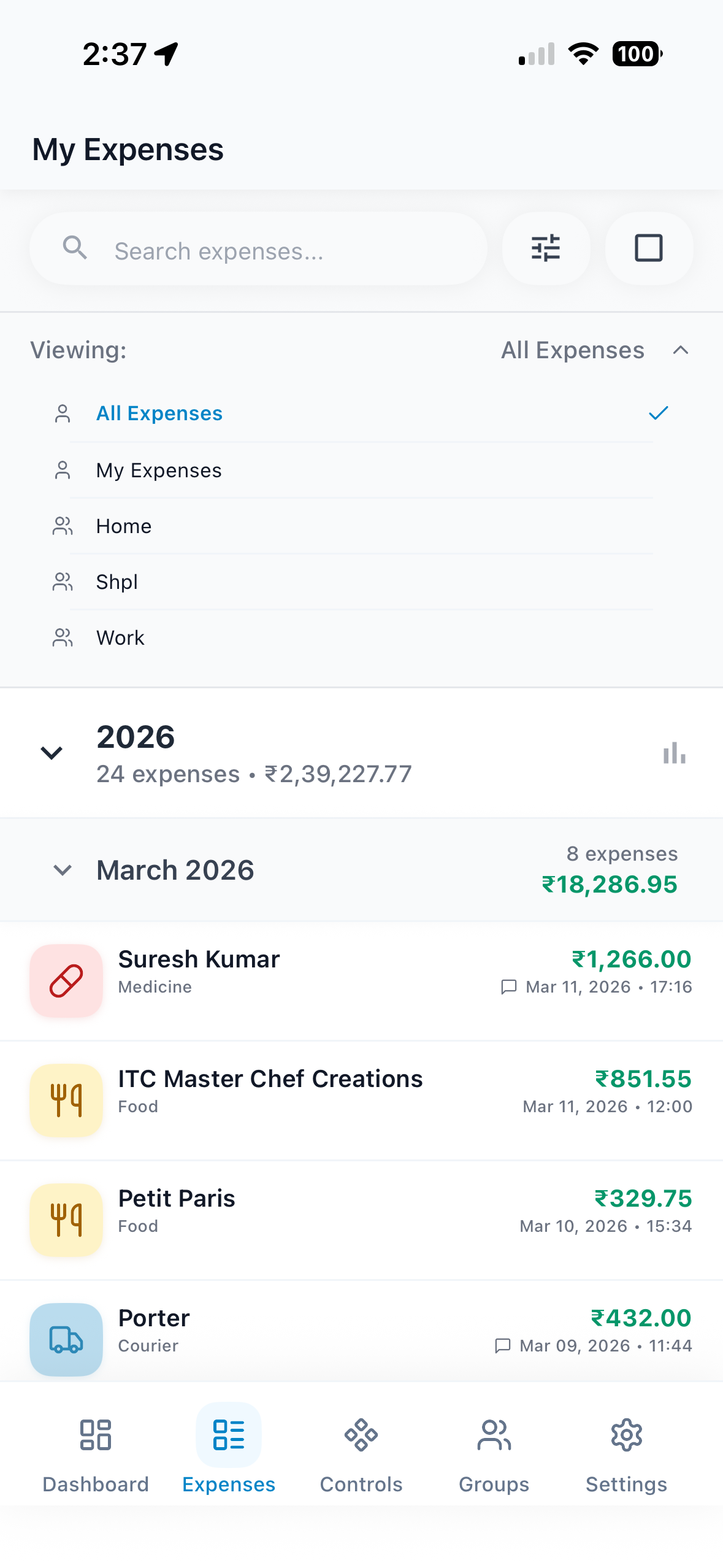 UPI payment channels and Indian merchant expenses